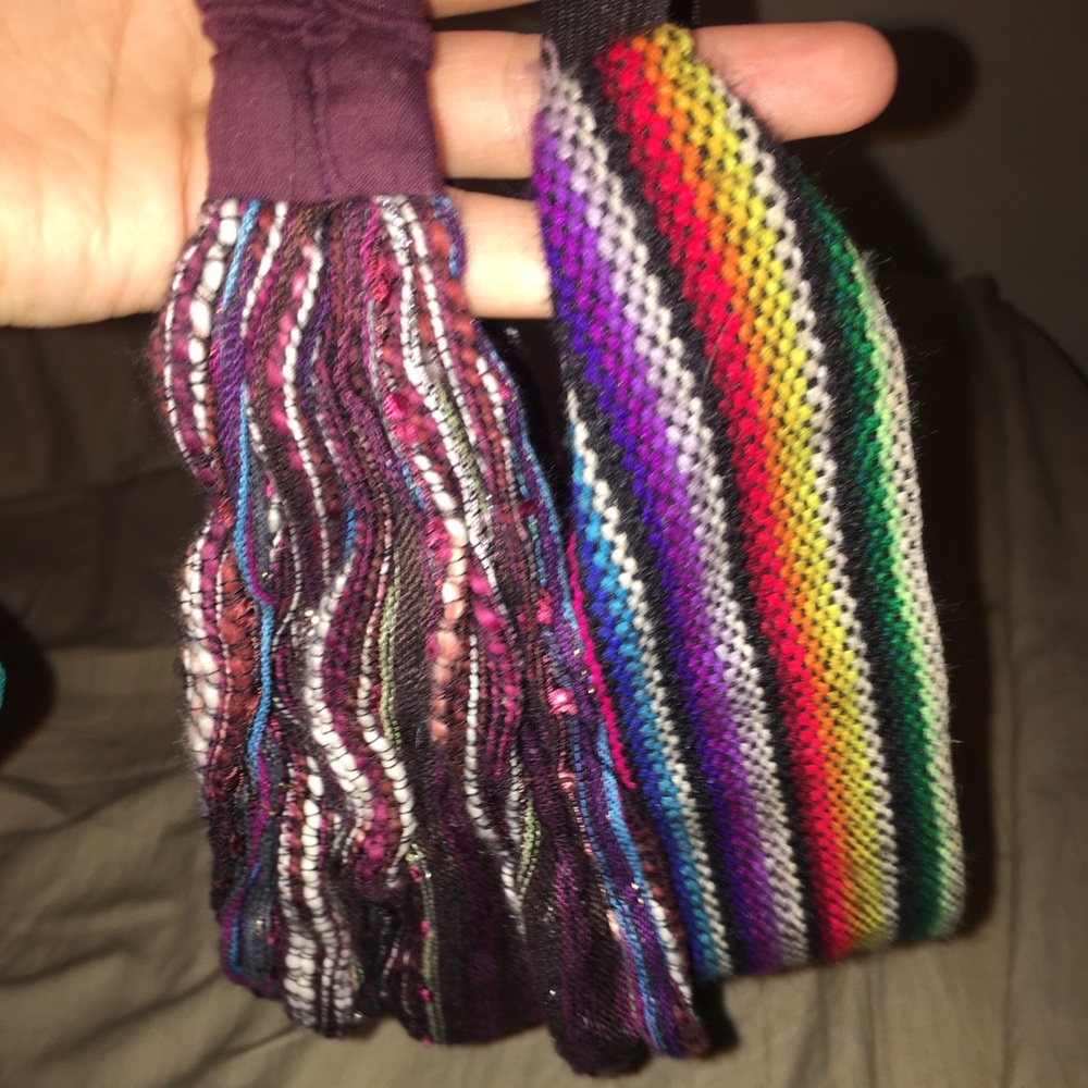 set of two oversized indie/boho headbands!